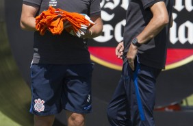 Osmar Loss durante treino no CT Joaquim Grava