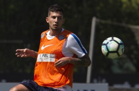 Pedro Henrique em treino depois da partida contra o Ava