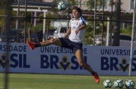 Romero mostra habilidade em treino