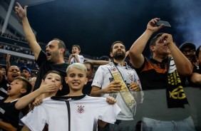 A Arena ficou lotada para a vitória sobre o Fluminense