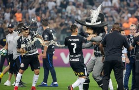 A festa com o mascote corinthiano foi demais!