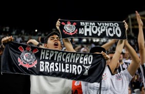O Bando de Loucos lotou o estádio corinthiano na festa do hepta