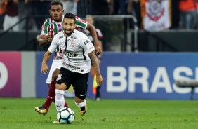 O incansável Clayson foi um dos destaques contra o Fluminense