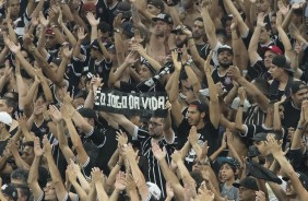 A Fiel lotou a Arena Corinthians, diante o Flumiense