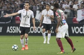 Rodriguinho no jogo contra o Fluminense