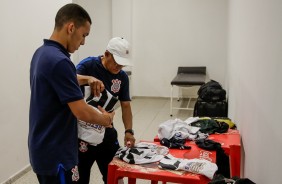 Garotada e comisso do Sub-17 se preparam para jogo contra o Palmeiras