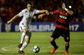 Rodrigo Figueiredo fez sua primeira partida contra o Sport, em Recife