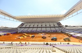 O palco oficial do Monster Jam  a Arena Corinthians