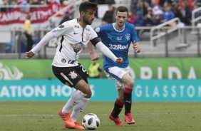 Camacho entrou no time do segundo tempo contra o Rangers