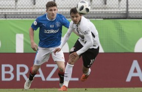 Romero  pea-chave no esquema do treinador Fbio Carille e foi titular contra o Rangers