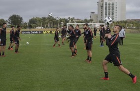 Treino do Corinthians antes do ltimo jogo pela Florida Cup