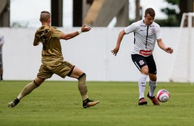 Carlos em partida contra o Sport, vlida pela Copa So Paulo de Futebol Jr