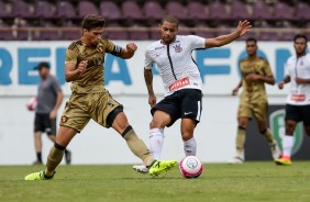 Lucas Minele durante jogo contra o Sport, pela Copinha 2018