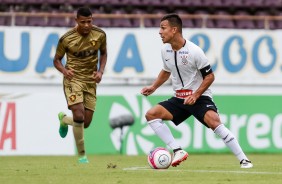 Renan Areias durante partida contra o Sport, pela Copinha 2018