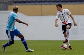 Carlos durante a partida contra o Ava, pelas oitavas de final da Copinha 2018