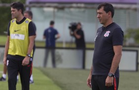 Corinthians realizou treinamento ttico nesta quinta, no CT Joaquim Grava