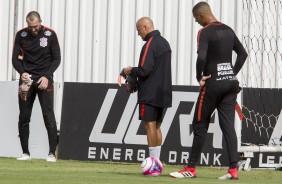 Corinthians voltou a treinar nesta segunda-feira aps derrotar o So Caetano