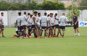 Carille promoveu mudanças na equipe para o jogo de amanhã, contra o São Bento