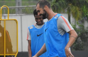 Corinthians realizou nesta terça último treino antes de jogo contra São Bento