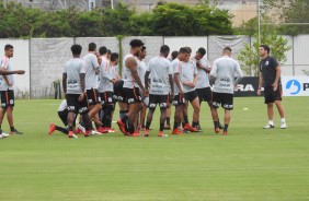 Elenco se reuniu no CT para o ltimo treino antes de enfrentar o So Bento