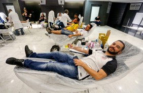 Mais de mil doações de sangue foram realizadas somente no sábado