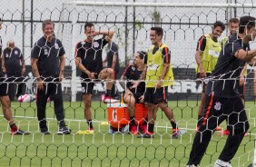 O clima é durante os treinos do Corinthians