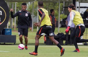 Paulo Roberto, Guilherme Romo e Cssio no treino