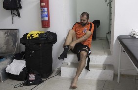 Danilo antes do duelo contra o Red Bull, em Campinas