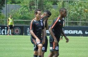 Jadson e Guilherme Romão treinando no CT Joaquim Grava