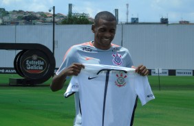 Marllon com o manto corinthiano