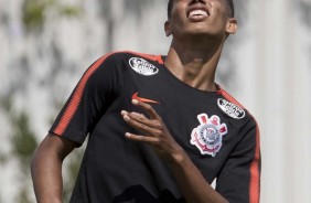 Pedrinho faz ltimo treino no CT; Na sexta o treino  aberto na Arena Corinthians