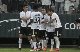 Clayson foi o nome do segundo tento do Corinthians contra o Palmeiras na Arena