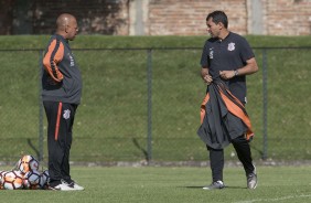 Carille comandou o treino no El Campincito antes de enfrentar o Millonarios