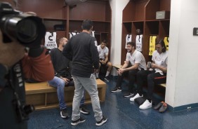 No El Campín, elenco se prepara para estrear na Libertadores
