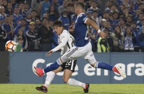 Mateus Vital também fez boa partida contra o Millonarios, no El Campín