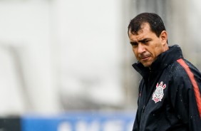 Carille treinou o elenco que acabou de chegar da Colômbia, onde atuou pela Libertadores