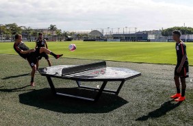 Jogadores fizeram o ltimo treino antes de enfrentarem o Santos, pelo Paulisto