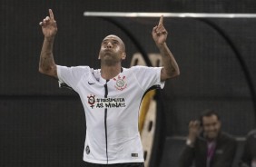 Sheik foi autor do nico gol contra o Mirassol, na Arena Corinthians