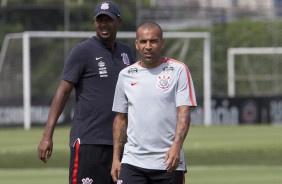 Emerson Sheik no treino do Corinthians