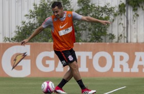 Rodriguinho no treino do Corinthians