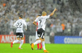 Sheik mudou o jogo ao abrir o placar na Arena Corinthians