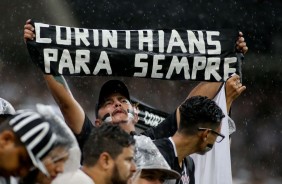 Torcida marcou presença na Arena Corinthians