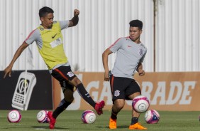 Lucca e Marquinhos Gabriel podem ser envolvidos na negociao entre Corinthians e Santos por Zeca