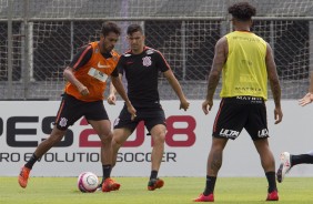 Júnior Dutra, Kazim e Balbuena fazem último treino antes do jogo contra o Bragantino