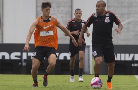 Vital e Sheik treinam para enfrentar o Bragantino