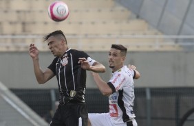 Balbuena marcou o primeiro gol do Timão contra o Bragantino