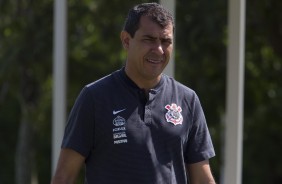 Carille comandou o treino que visa reverter o placar diante o Bragantino, pelo Paulistão