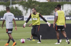 Walter já se recuperou da lesão sofrida ainda no Brasileirão de 2017 e treina no CT