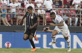 Pedrinho entrou nos minutos finais contra o So Paulo, no Morumbi