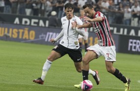 Mateus Vital e Nen no ltimo jogo da semifinal do Paulisto contra o So Paulo